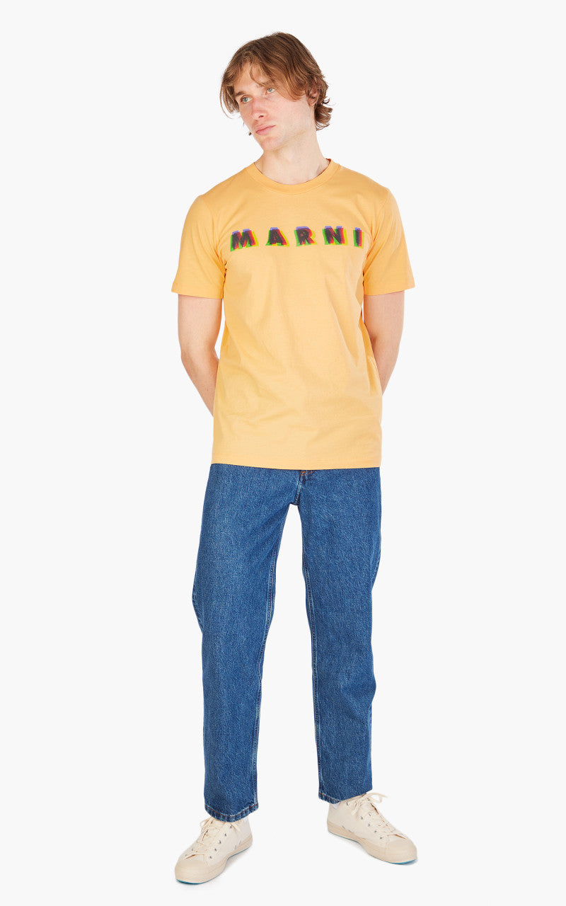 Marni Logo T-Shirt Orange