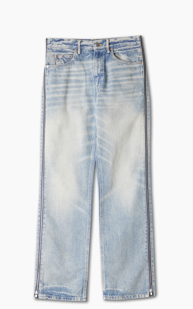 martine rose ピン Martine Rose Side Zip Jean Dirty Blue Wash