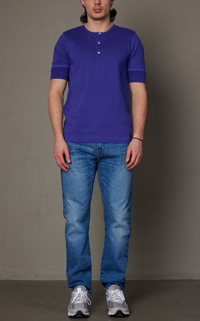 Merz b. Schwanen 207 Henley Vintage Blue