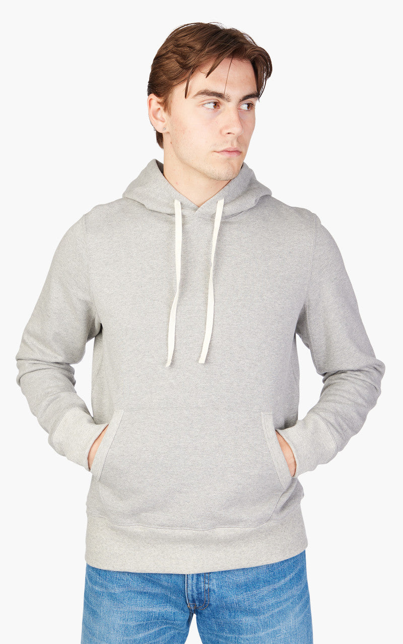 Merz b. Schwanen 382 Hooded Sweater Grey Melange