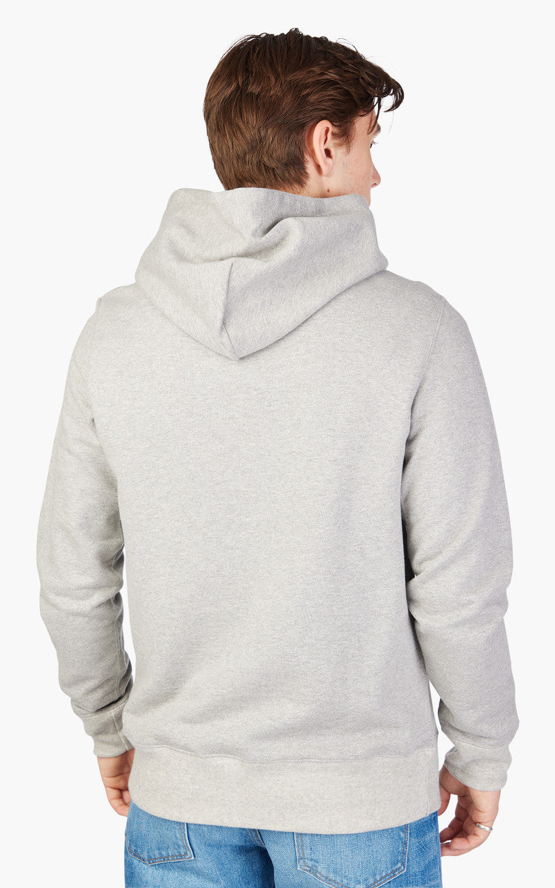 Merz b. Schwanen 382 Hooded Sweater Grey Melange