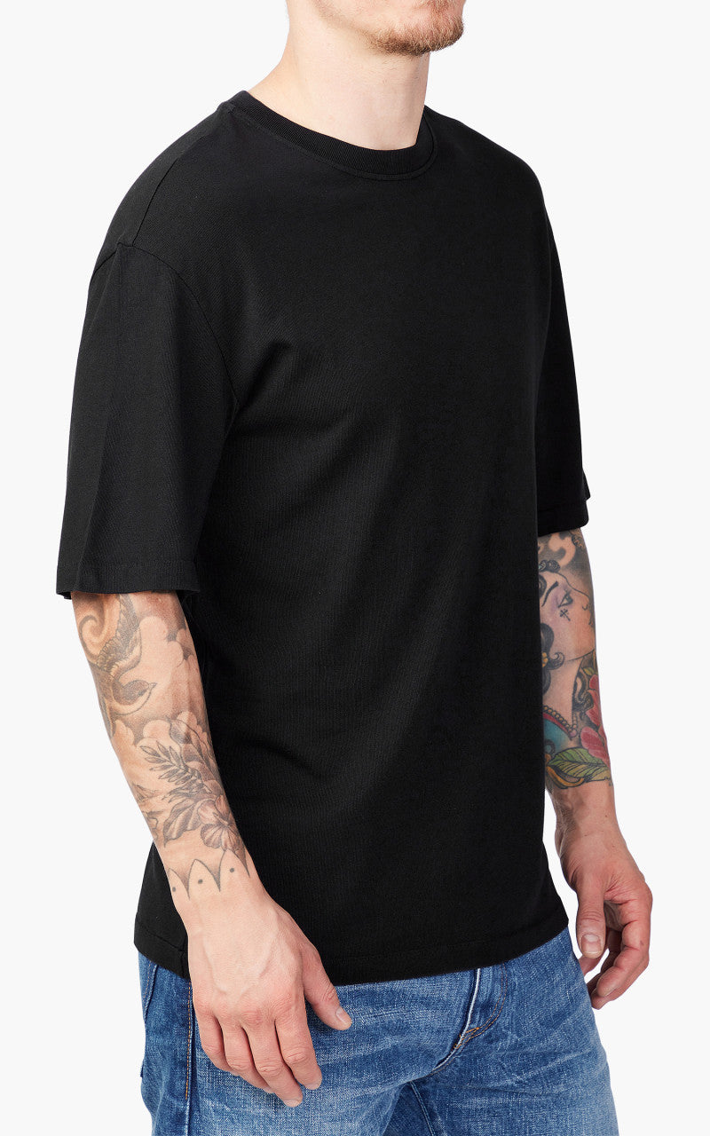 Merz b. Schwanen CTOS04 Oversized Crew Neck Tee Charcoal