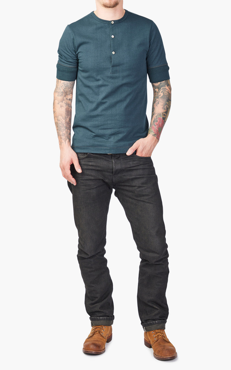 Merz b. Schwanen 207 Henley Mineral Blue