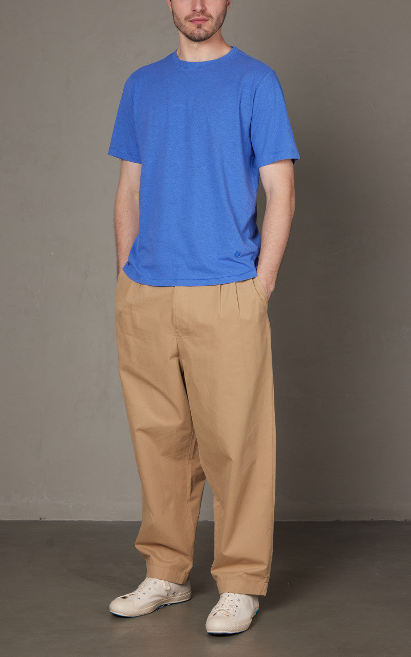 Merz b. Schwanen HPT01 T-Shirt Washed Blue