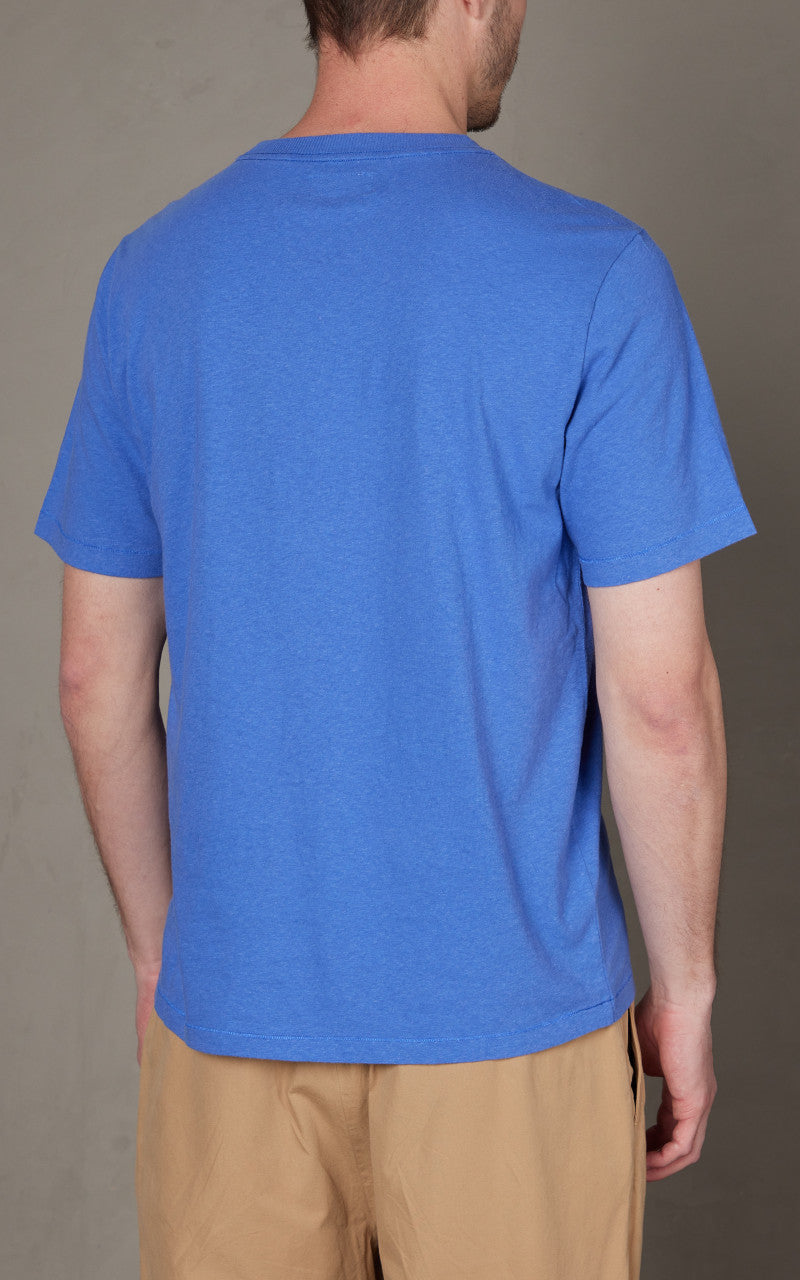 Merz b. Schwanen HPT01 T-Shirt Washed Blue