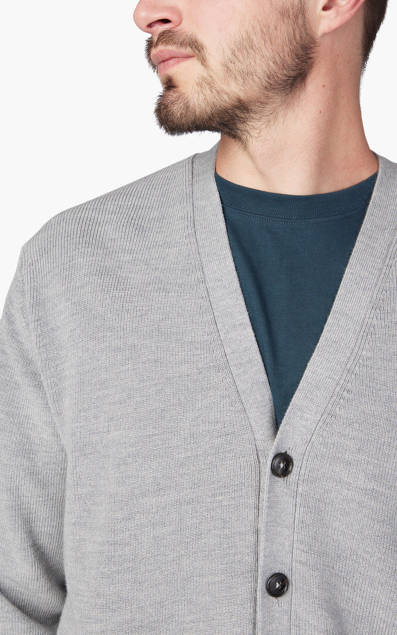 Merz b. Schwanen MWCDG01 Cardigan Grey Melange
