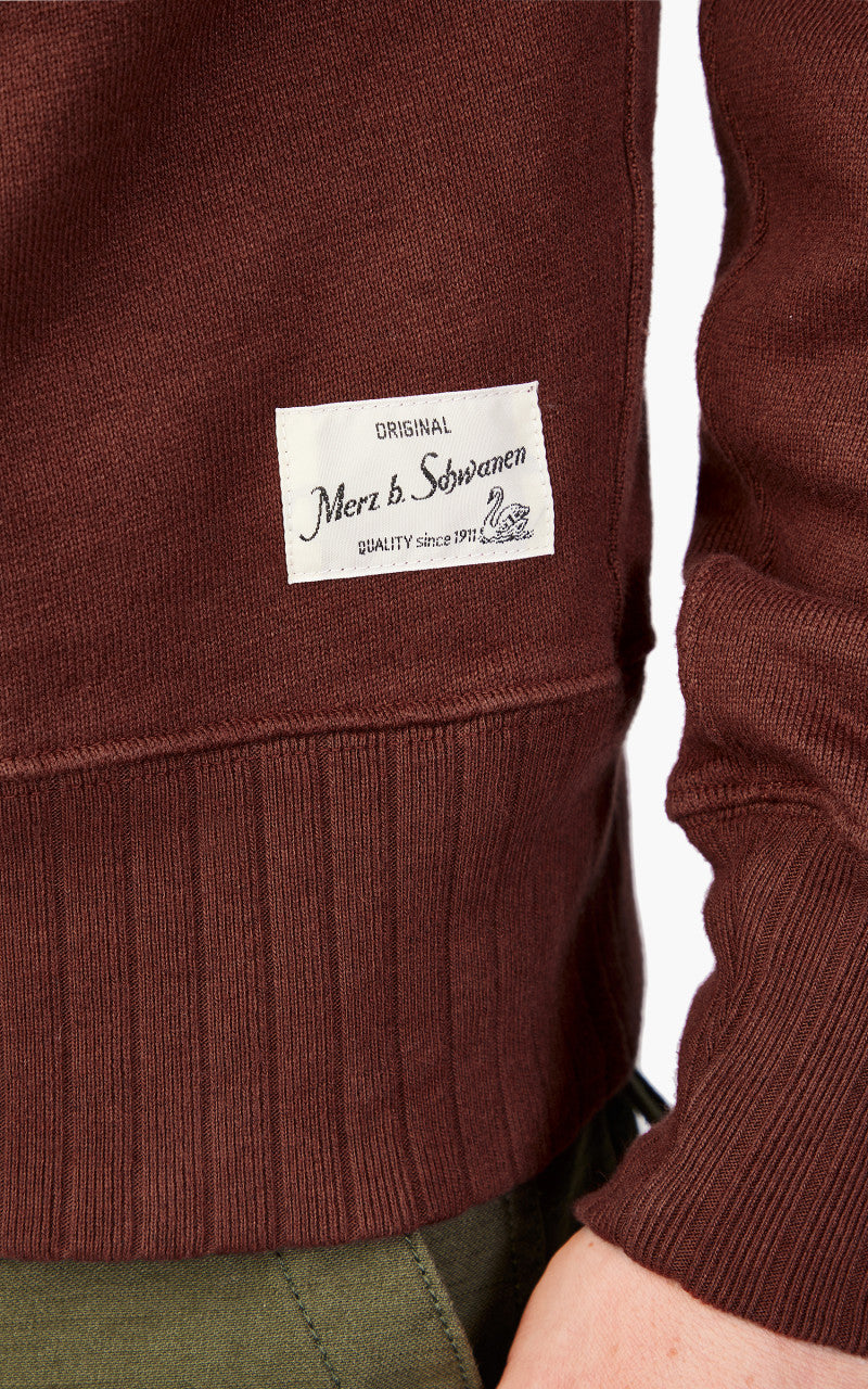 Merz b. Schwanen RFC01 Sweatshirt Chestnut