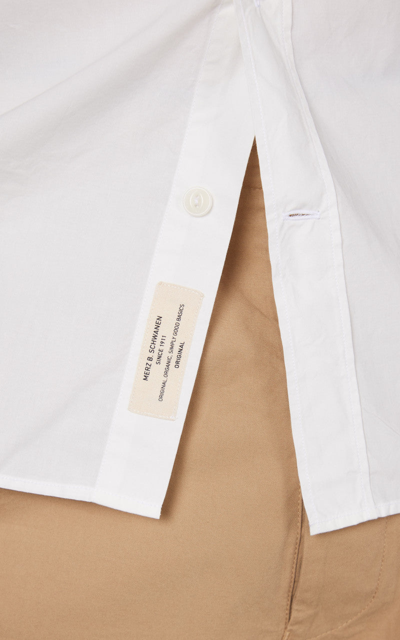 Merz b. Schwanen SHIRT01 Relaxed Fit Shirt White