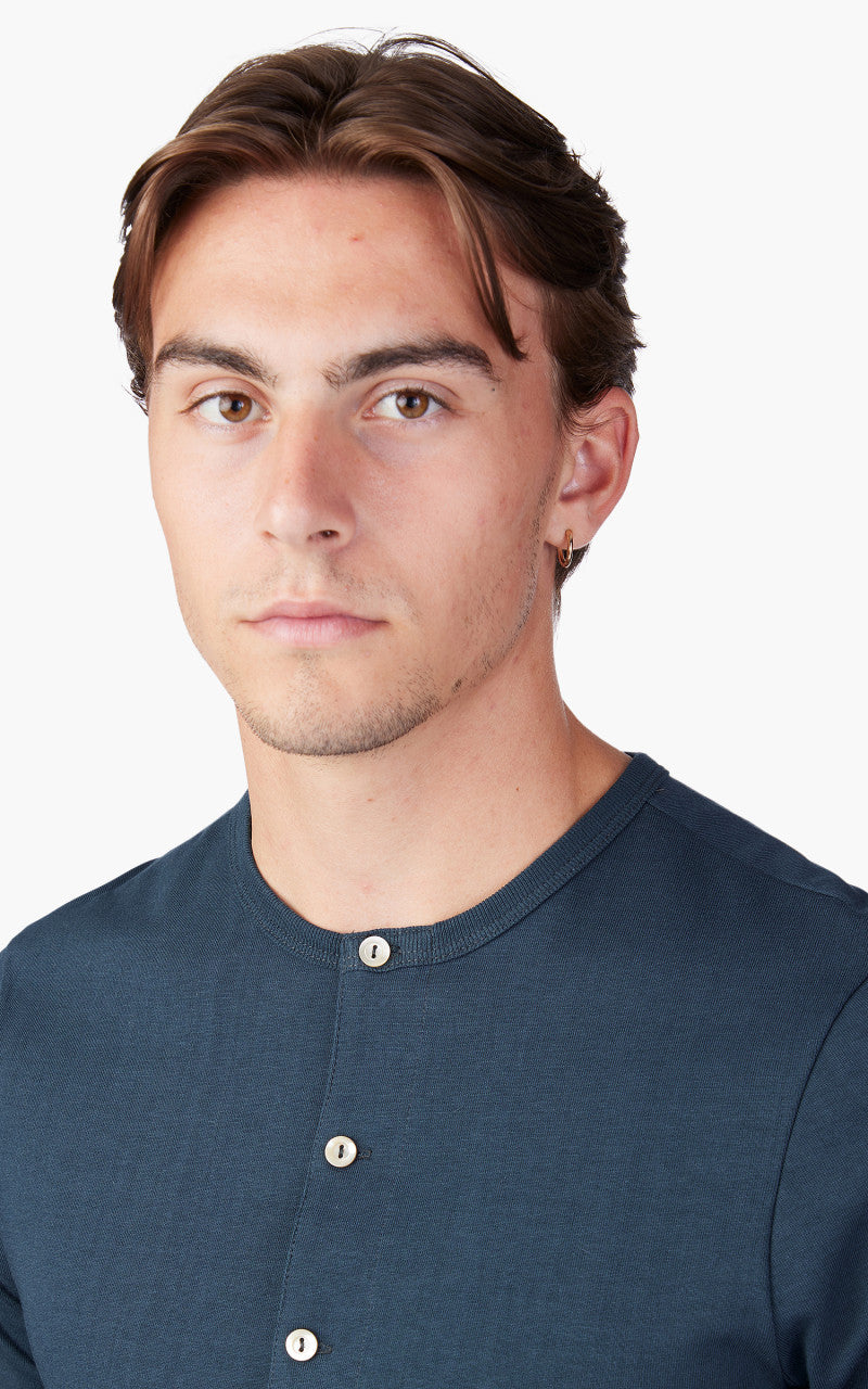 Merz b. Schwanen 206 Henley Mineral Blue