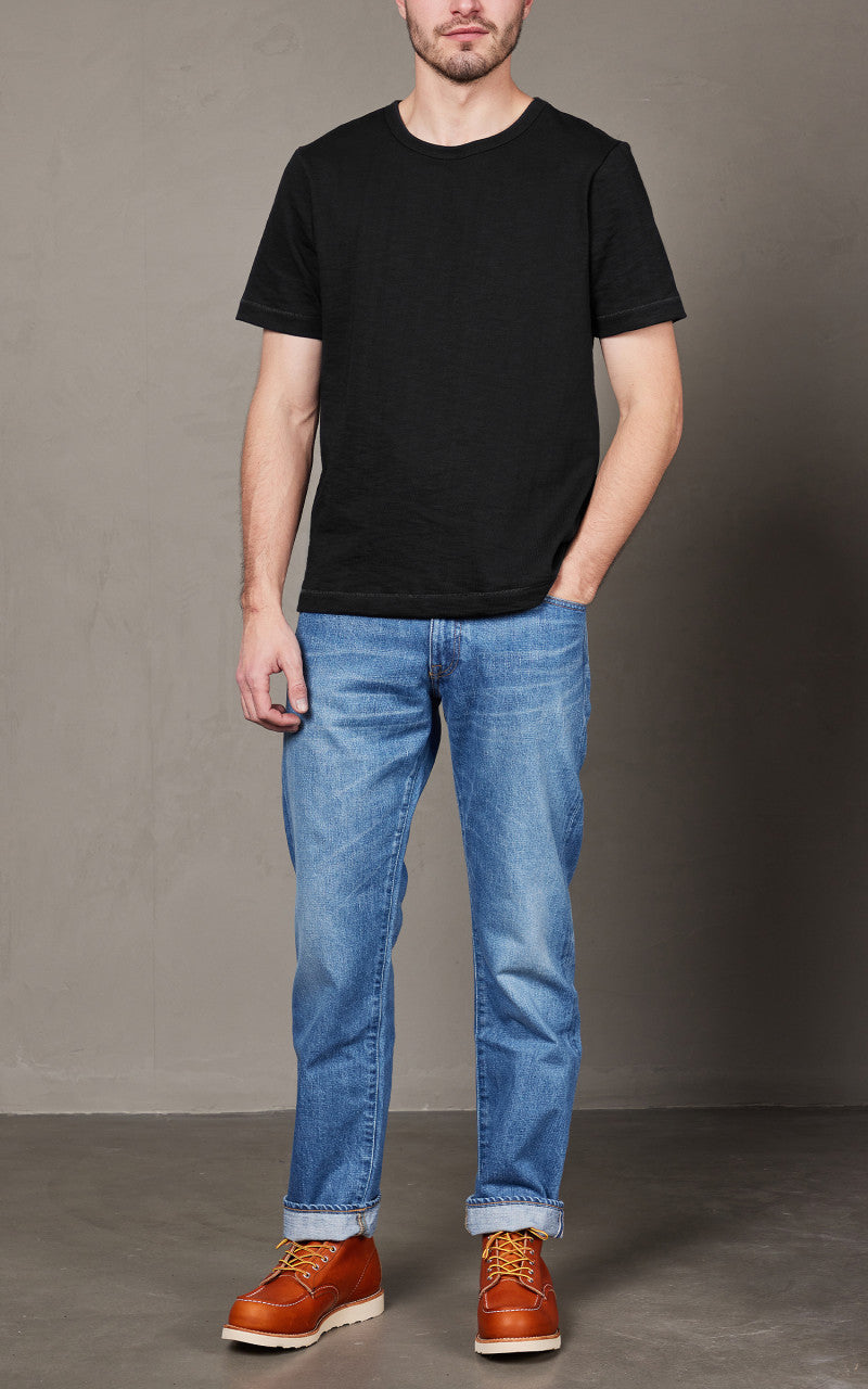 Merz b. Schwanen 2S14 Crew Neck Tee Charcoal