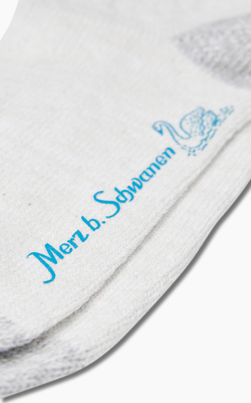 Merz b. Schwanen GS05 Socks Recycled Cotton Nature/Black