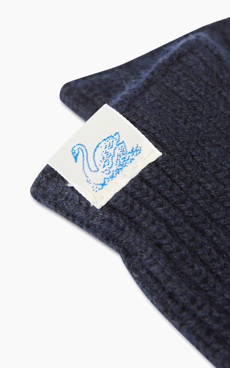 Merz b. Schwanen SKWW02 Wrist Warmers Dark Navy