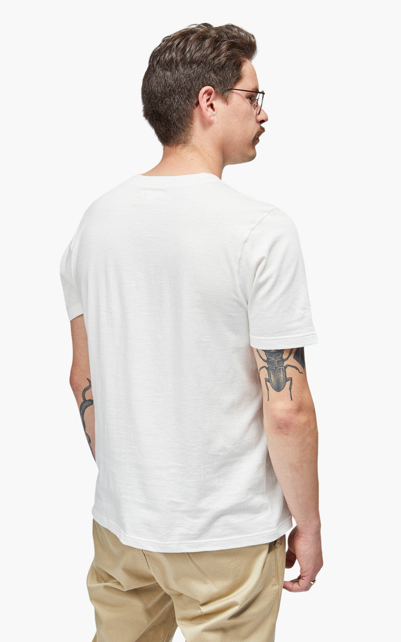 Merz b. Schwanen 1940s Crew Neck Tee White