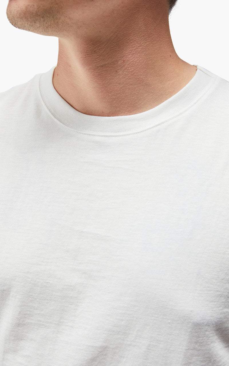 Merz b. Schwanen 1940s Crew Neck Tee White