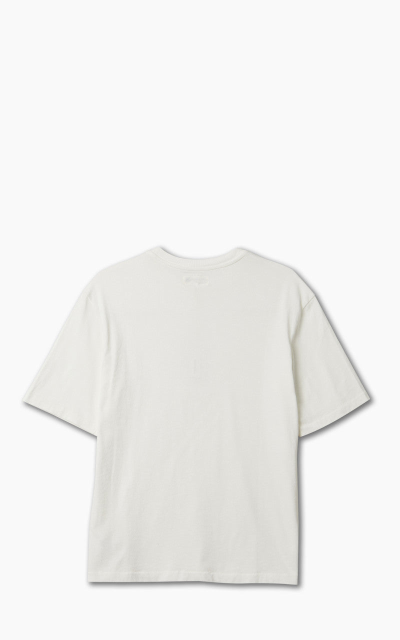 Merz b. Schwanen CTOS04 Oversized Crew Neck Tee White