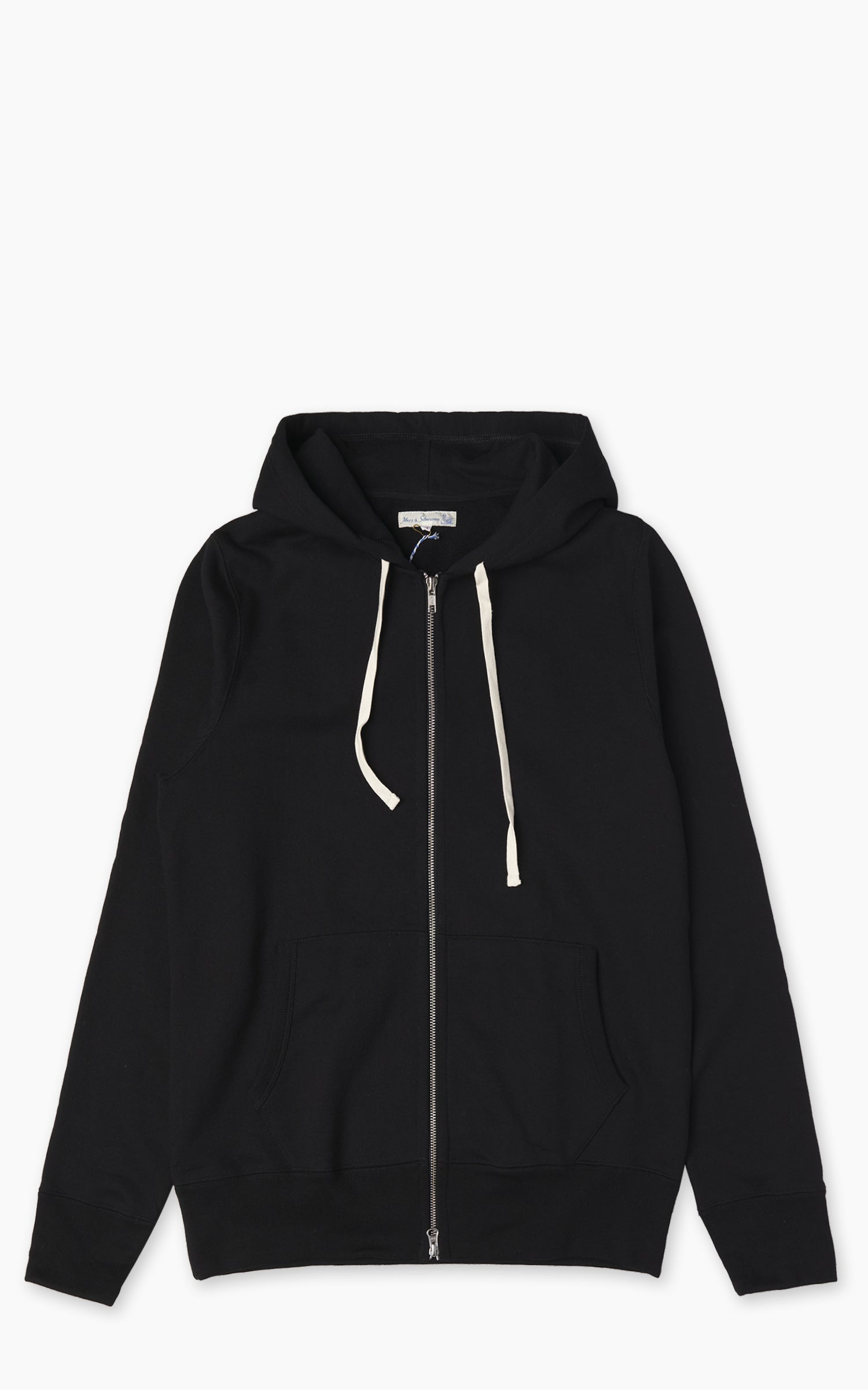 Merz b. Schwanen 3s80 Hooded Jacket Deep Black