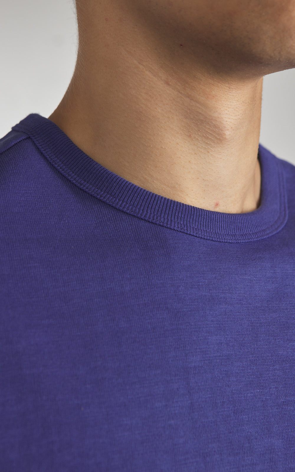 Merz b. Schwanen 2S14 Crew Neck Tee Pacific