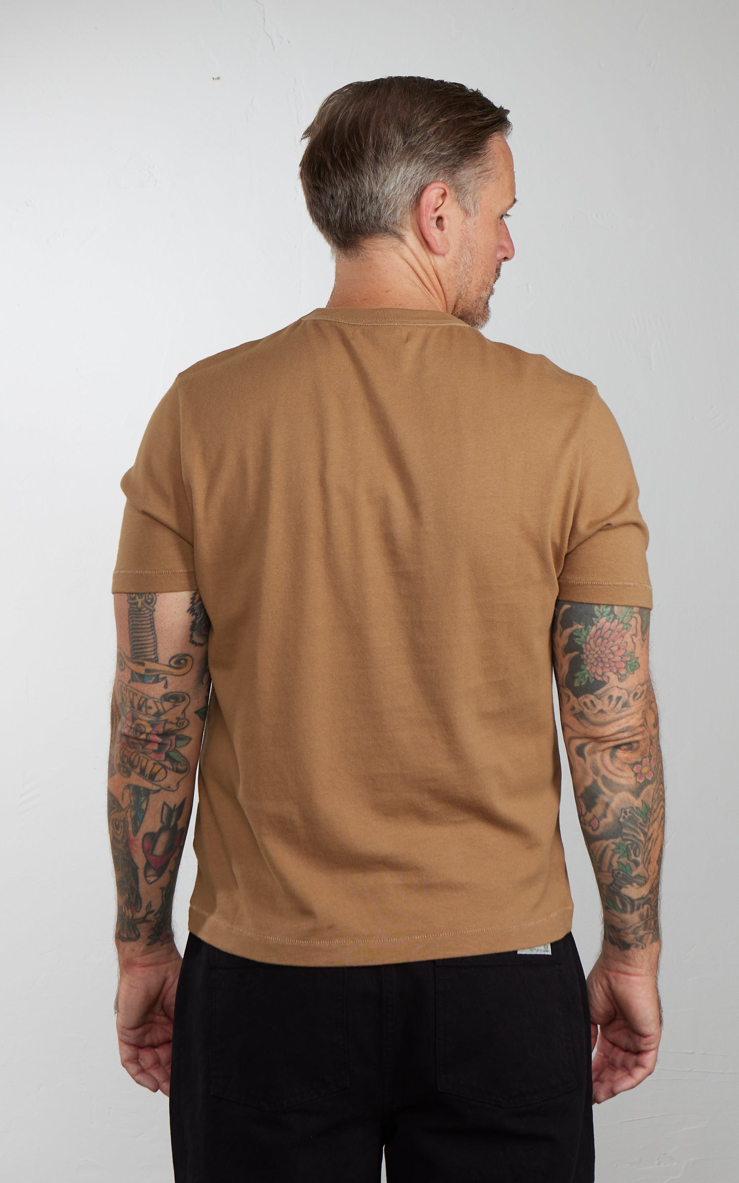 Merz b. Schwanen TEE03 Tee Dusted Khaki