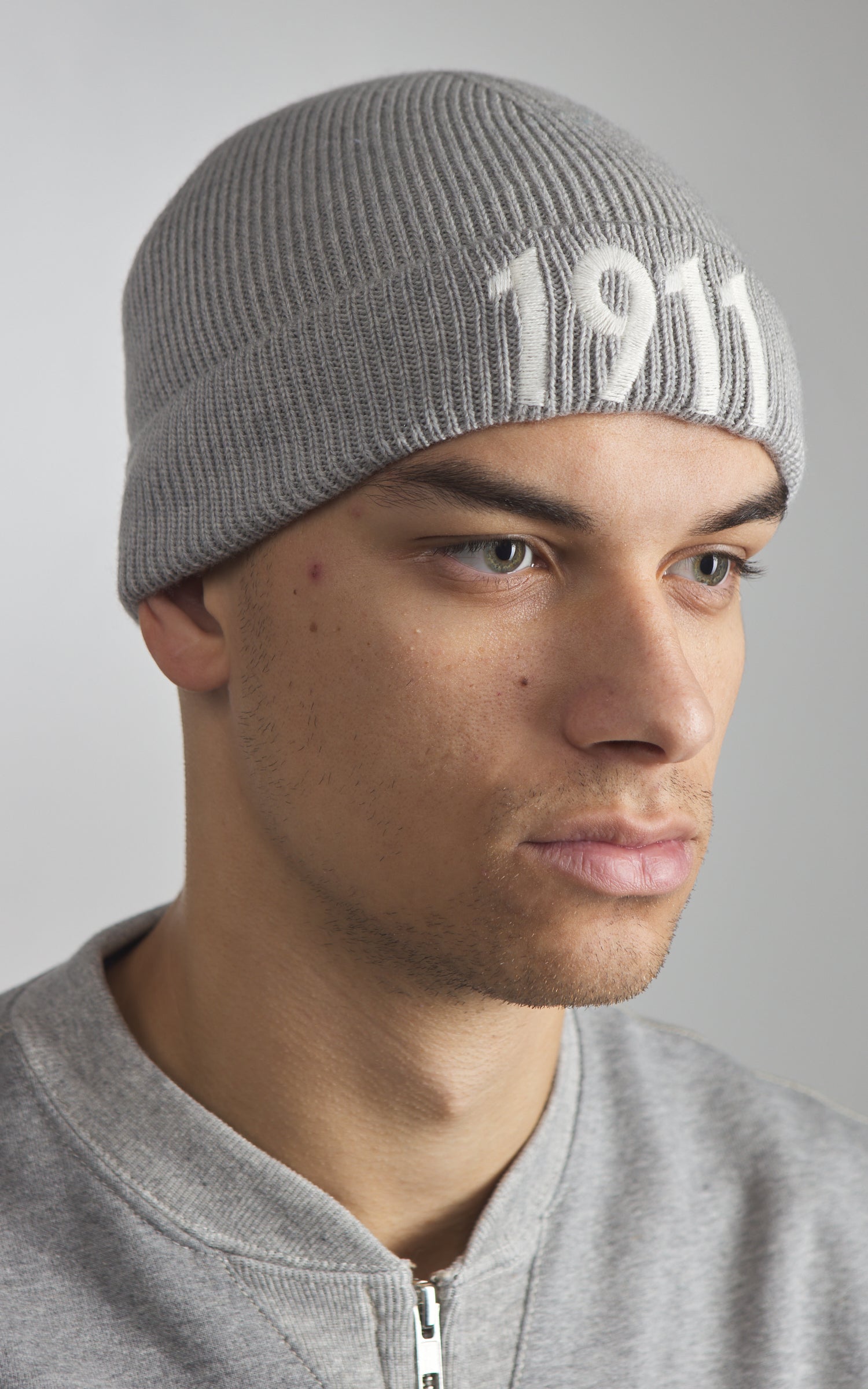 Merz b. Schwanen TRMWBN04 Merino Beanie Grey Melange
