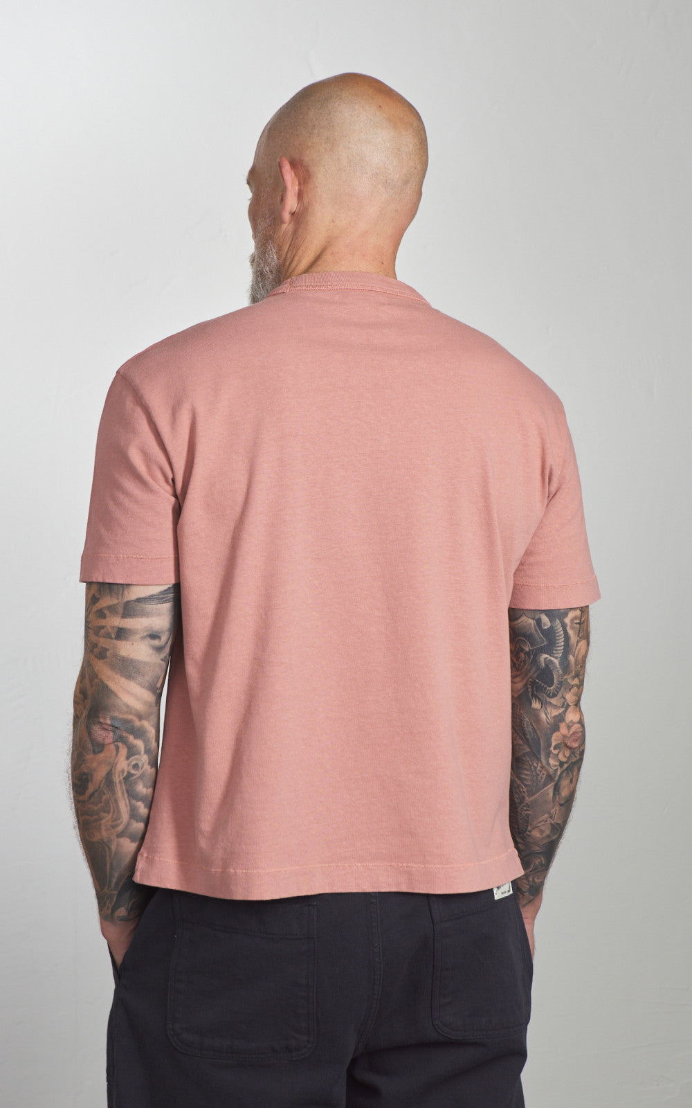 Merz b. Schwanen GHP01 Boxy Oversized T-Shirt Rosewood