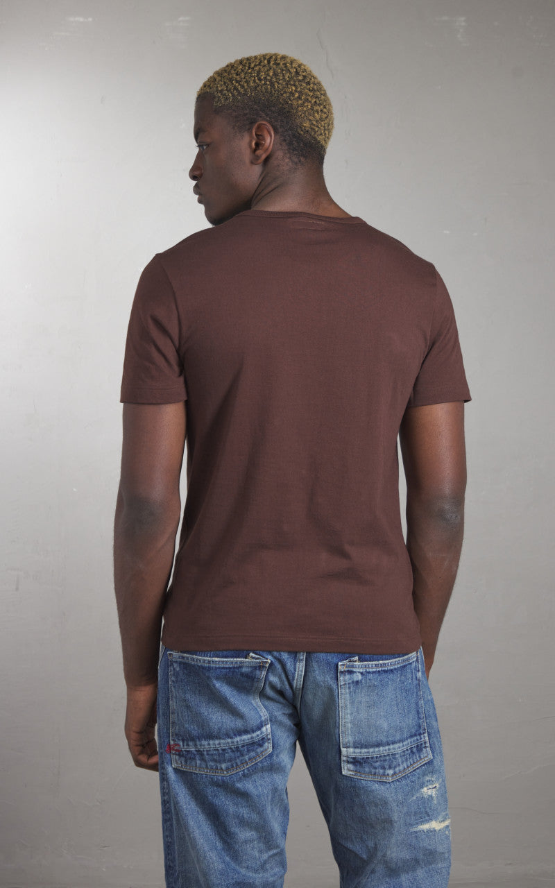 Merz b. Schwanen 1950s Crew Neck Tee Coffee