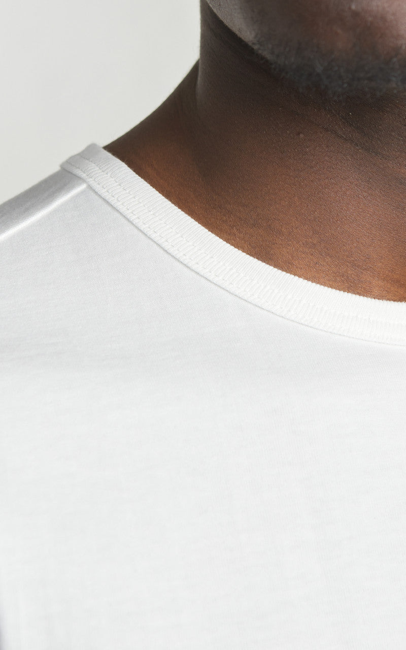 Merz b. Schwanen 215 Heavyweight Crew Neck Tee White