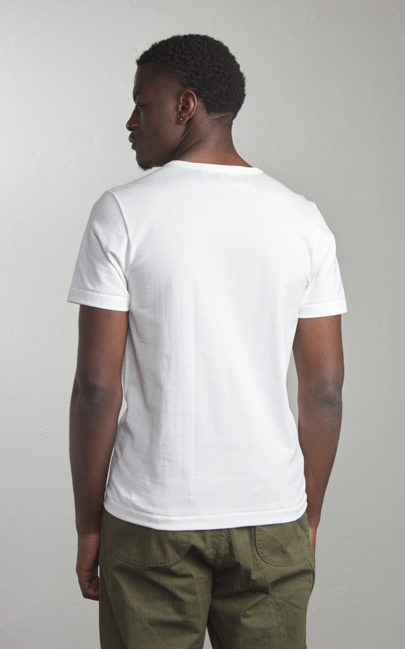 Merz b. Schwanen 215 Heavyweight Crew Neck Tee White