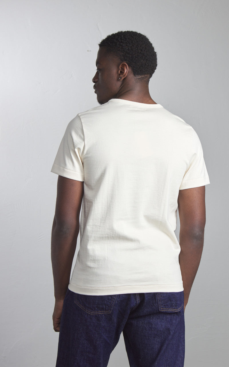 Merz b. Schwanen 215 Heavyweight Crew Neck Tee Nature