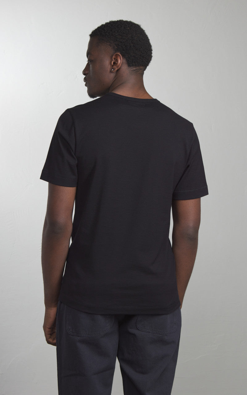 Merz b. Schwanen 2M15P Sturdy Jersey Pocket T-Shirt Black