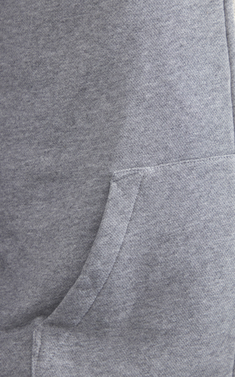 Merz b. Schwanen HDJKT02 Hooded Zip Jacket Grey Melange