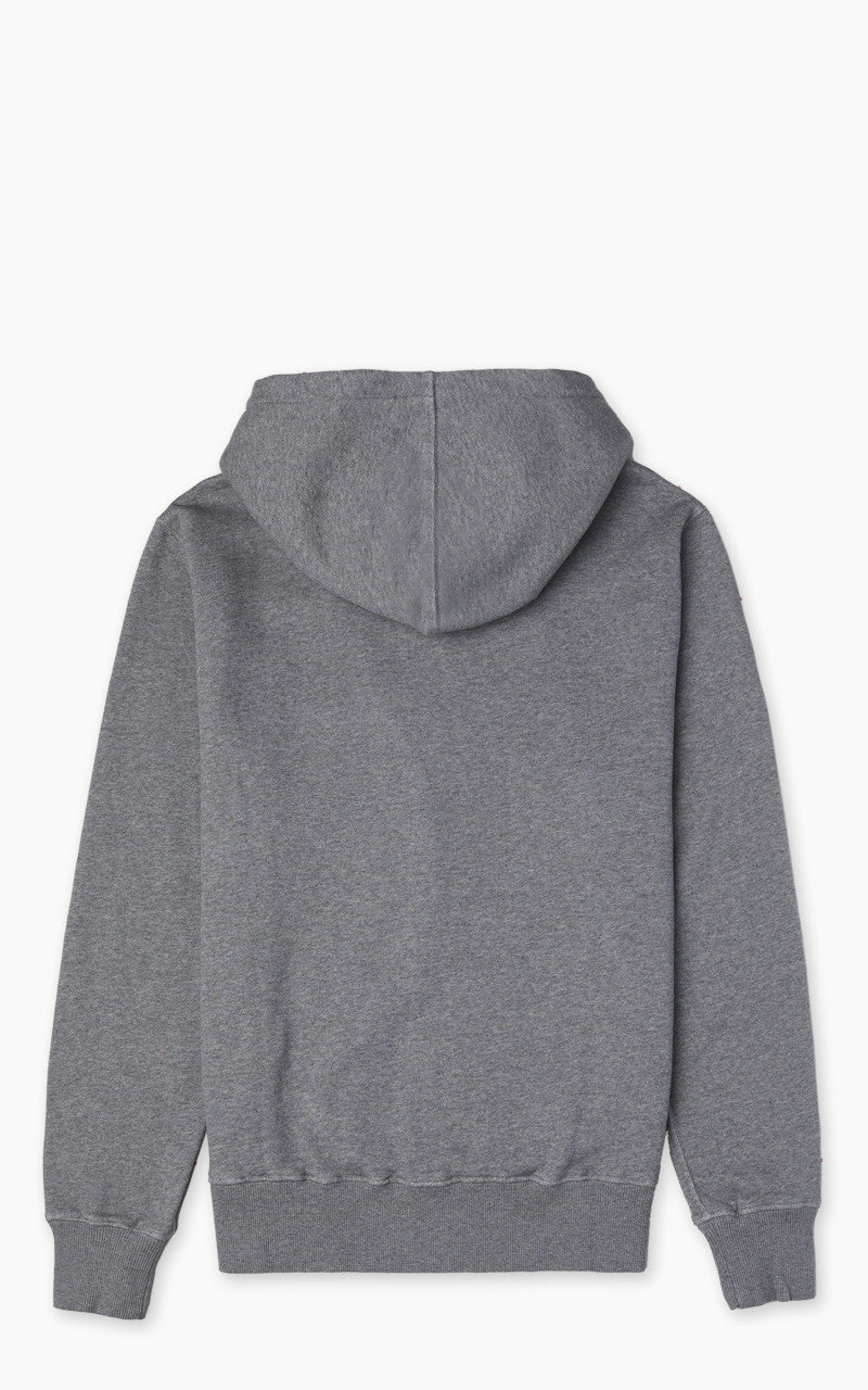 Merz b. Schwanen HDJKT02 Hooded Zip Jacket Grey Melange