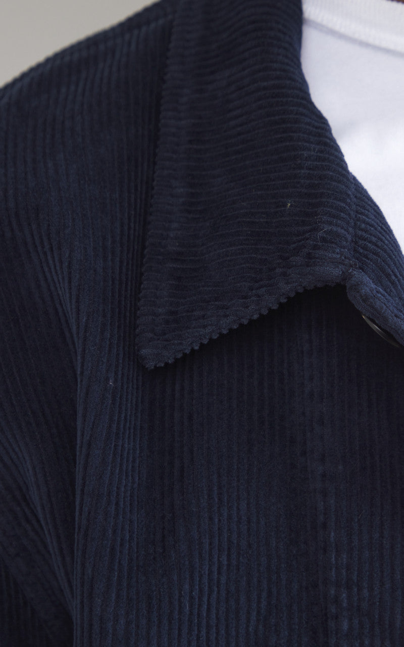 Merz b. Schwanen JKT03C Corduroy Jacket Dark Navy