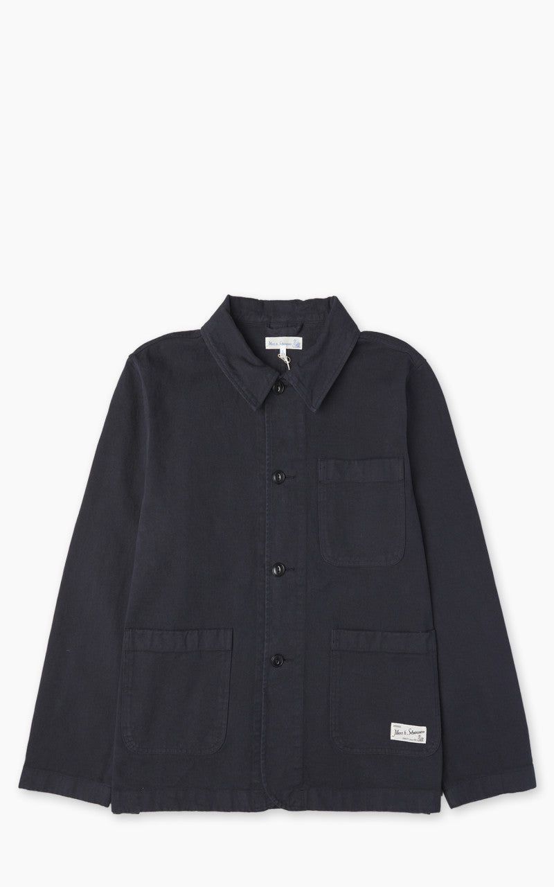 Merz b. Schwanen JKT05 Broken Twill Jacket Charcoal