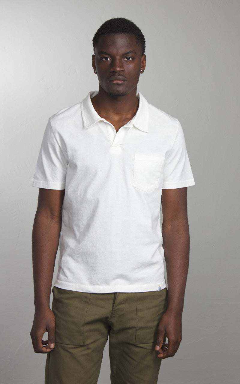 Merz b. Schwanen POLO01 Polo Tee White