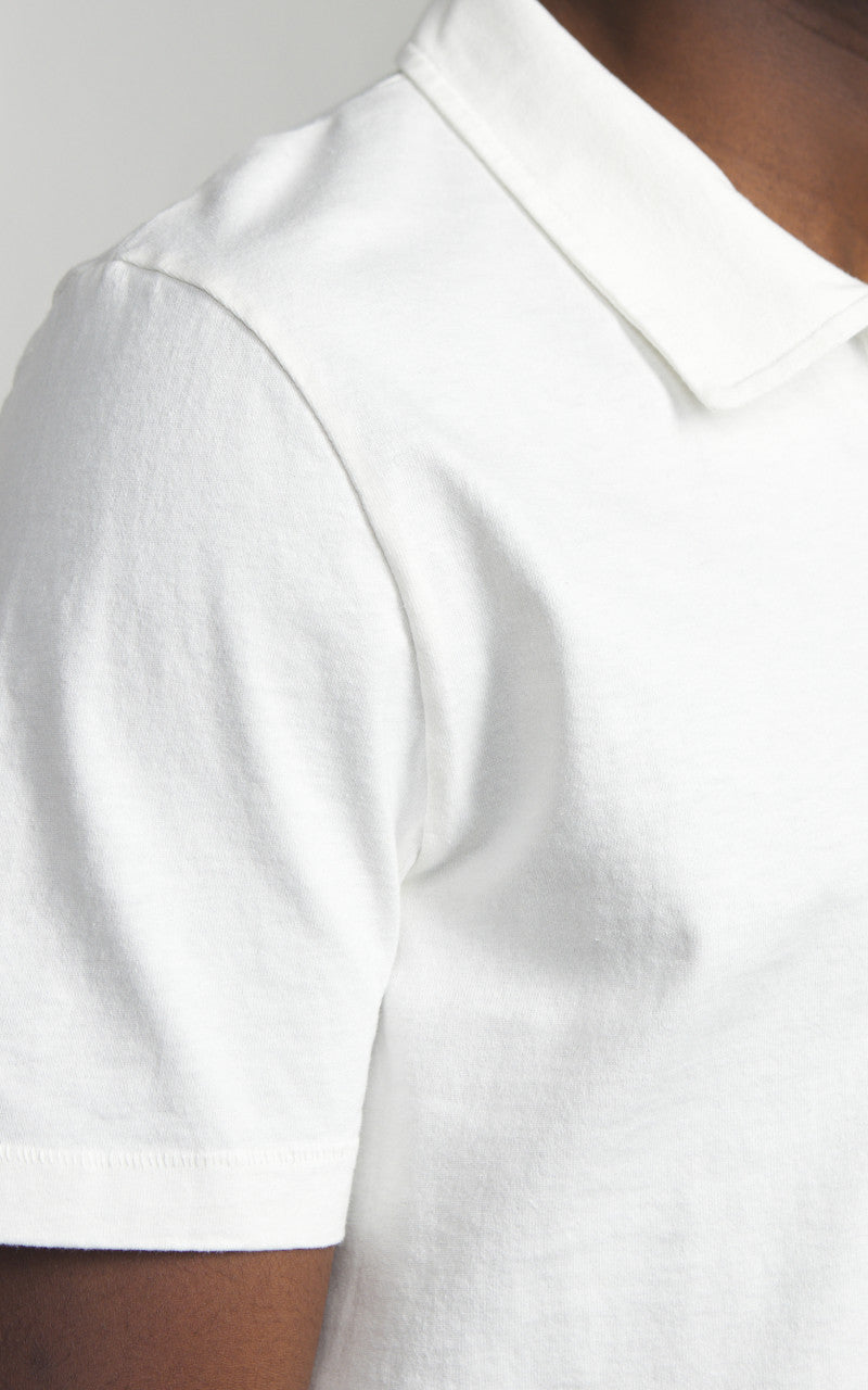 Merz b. Schwanen POLO01 Polo Tee White