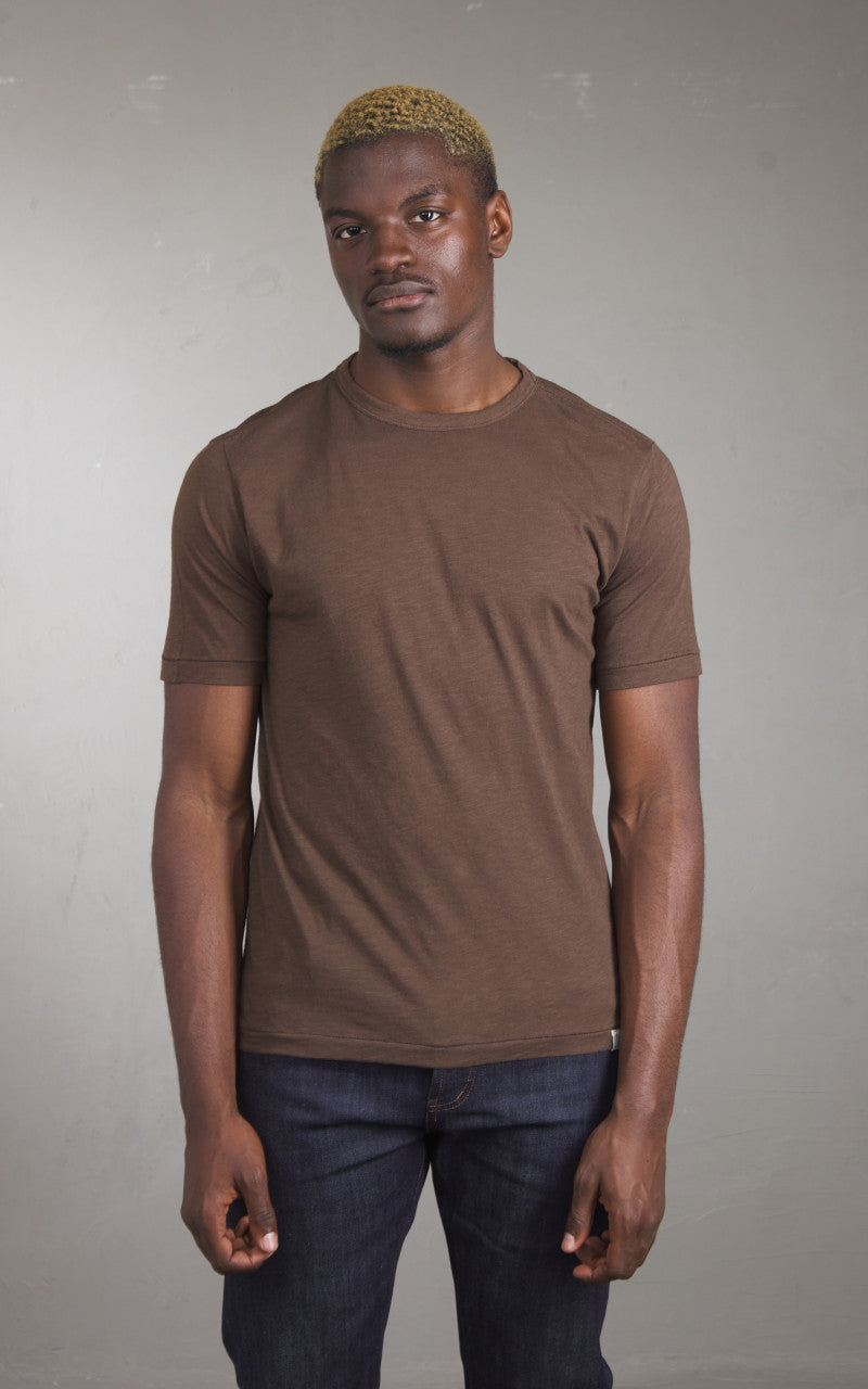 Merz b. Schwanen SCT04 T-Shirt Chocolate