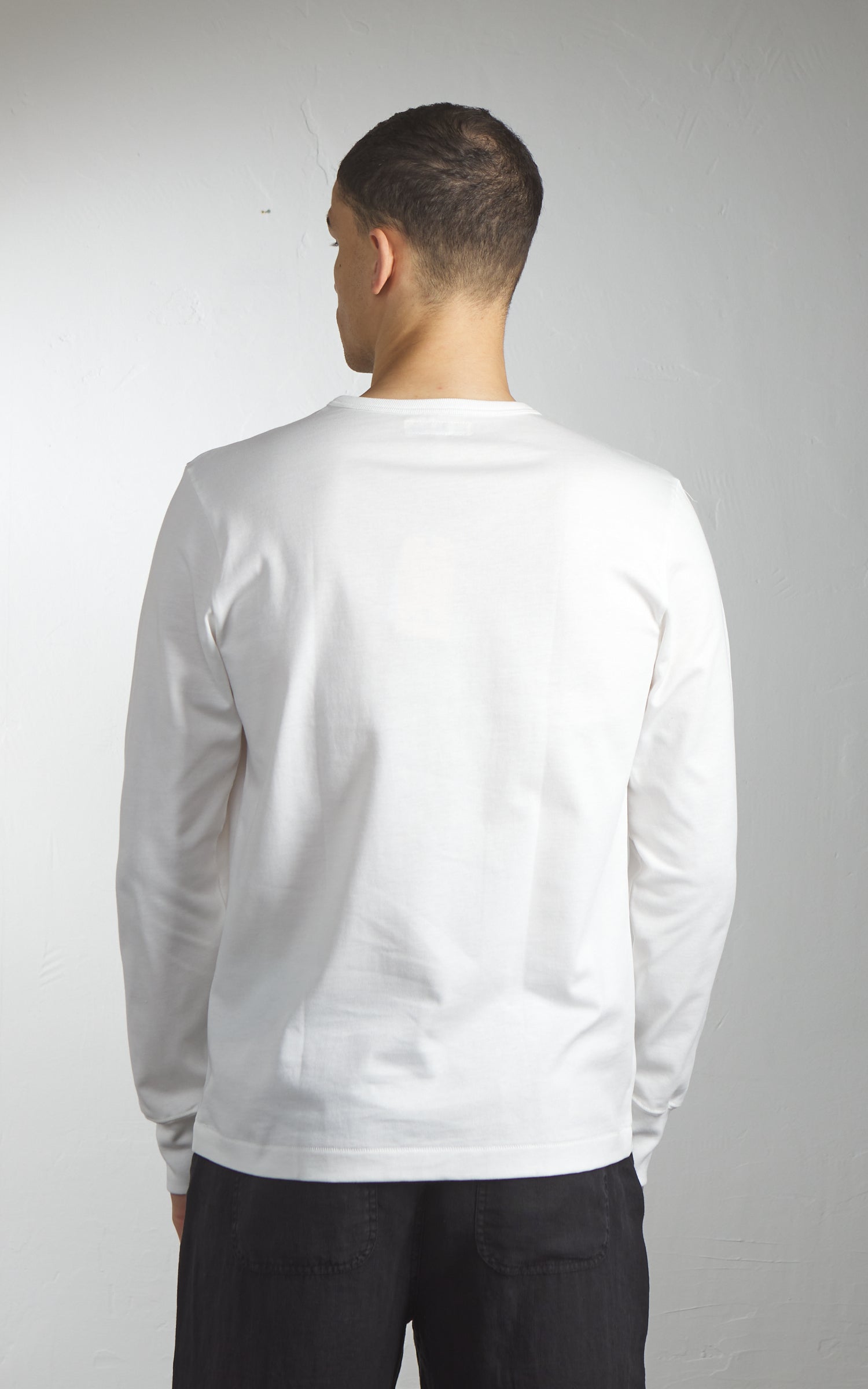 Merz b. Schwanen 2M15LS Vintage Machine Refined Longsleeve White