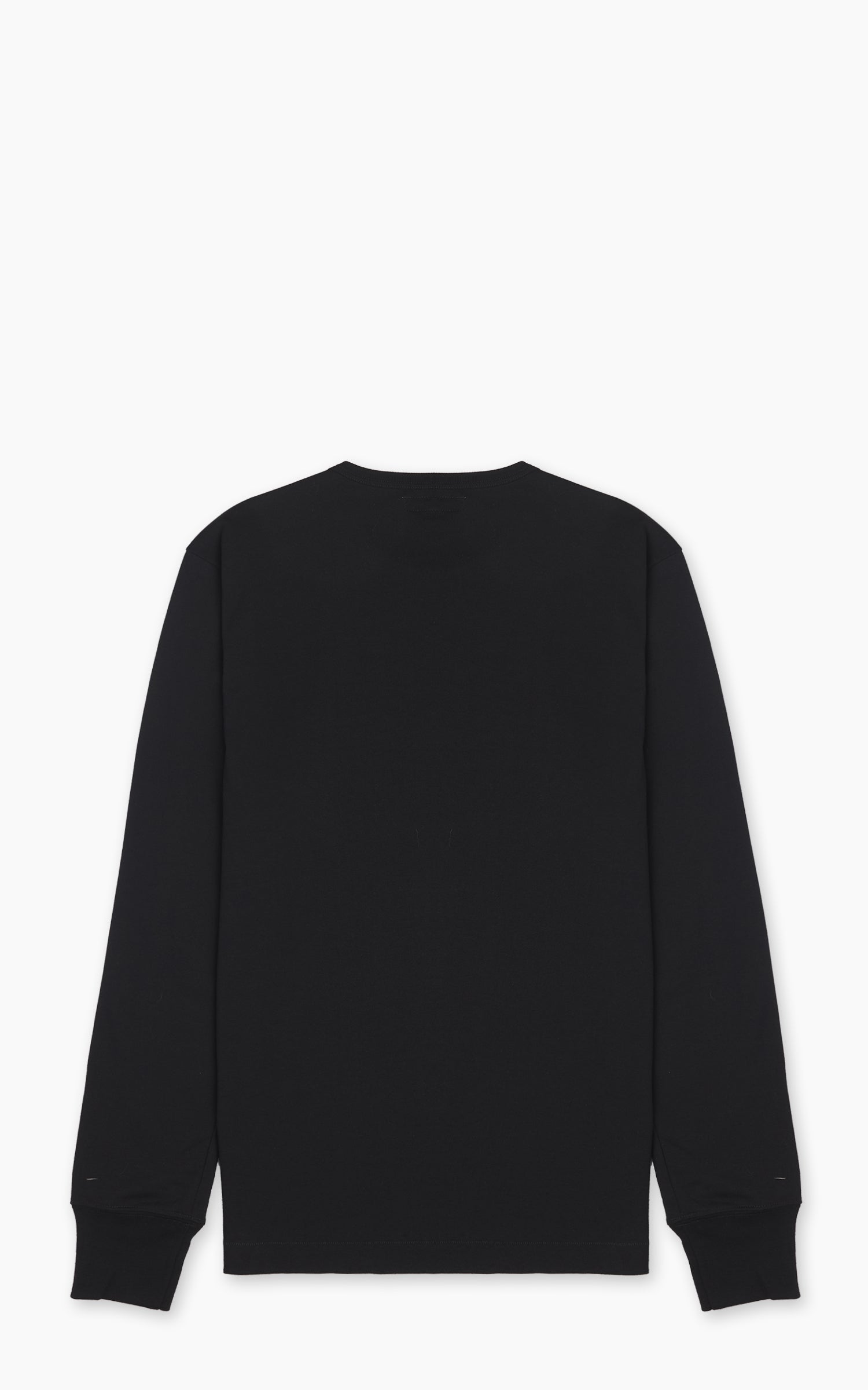 Merz b. Schwanen 2M15LS Vintage Machine Refined Longsleeve Deep Black