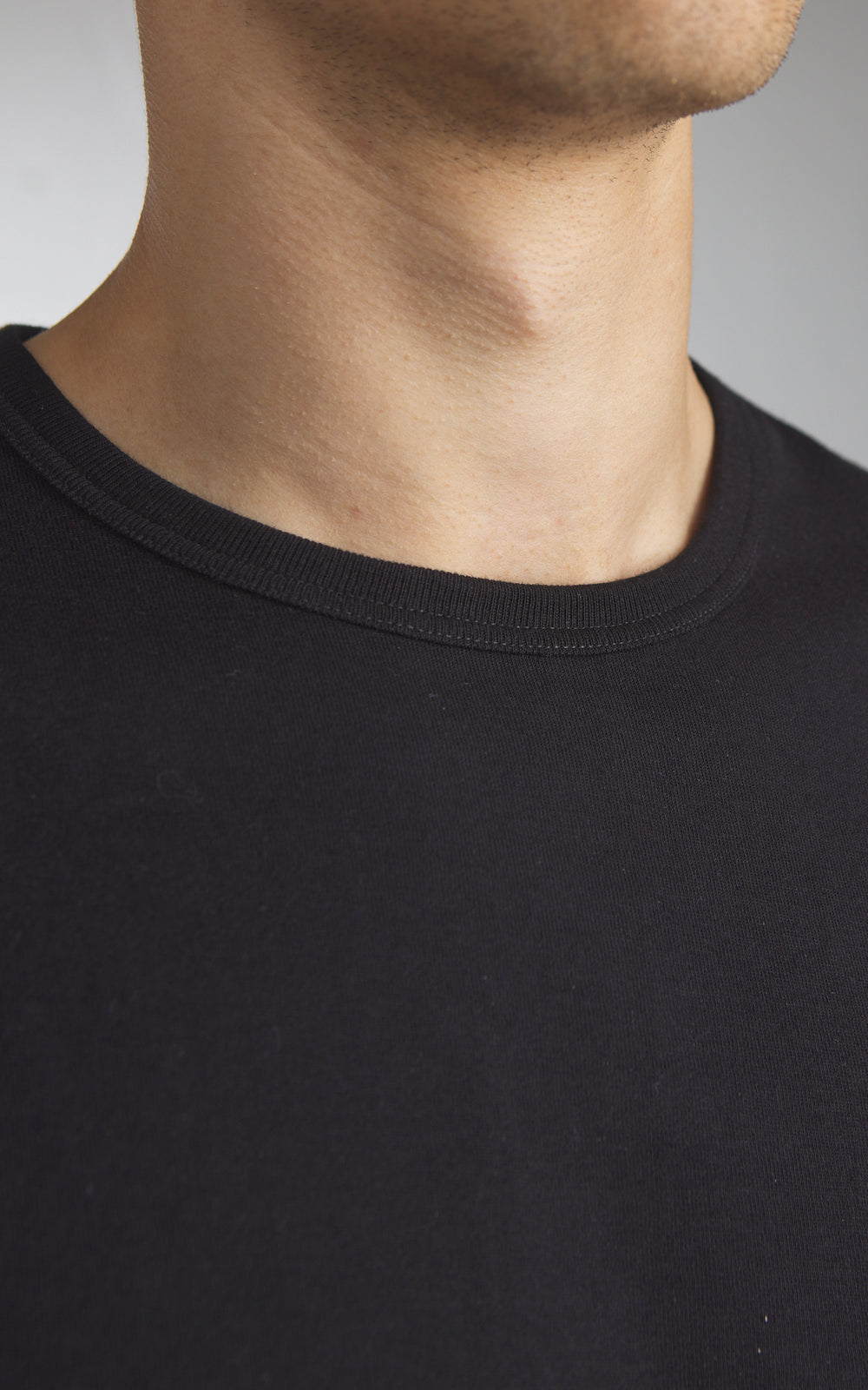 Merz b. Schwanen 2M15LS Vintage Machine Refined Longsleeve Deep Black