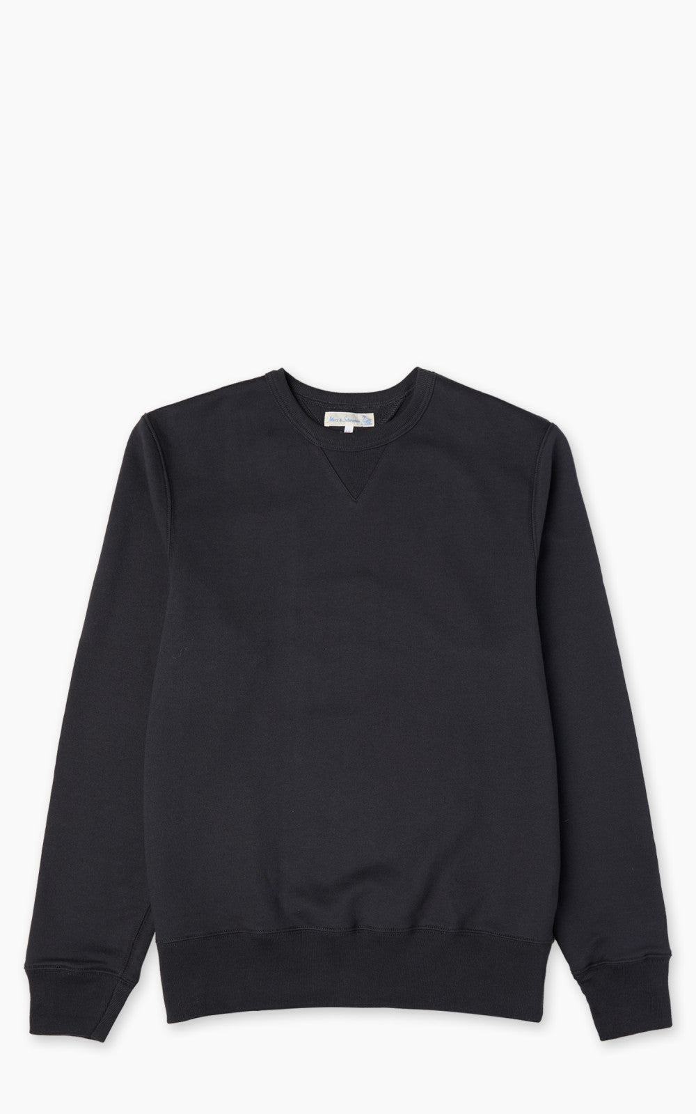 Merz b. Schwanen 3M46 Sturdy Loopback Fleece Sweatshirt Charcoal