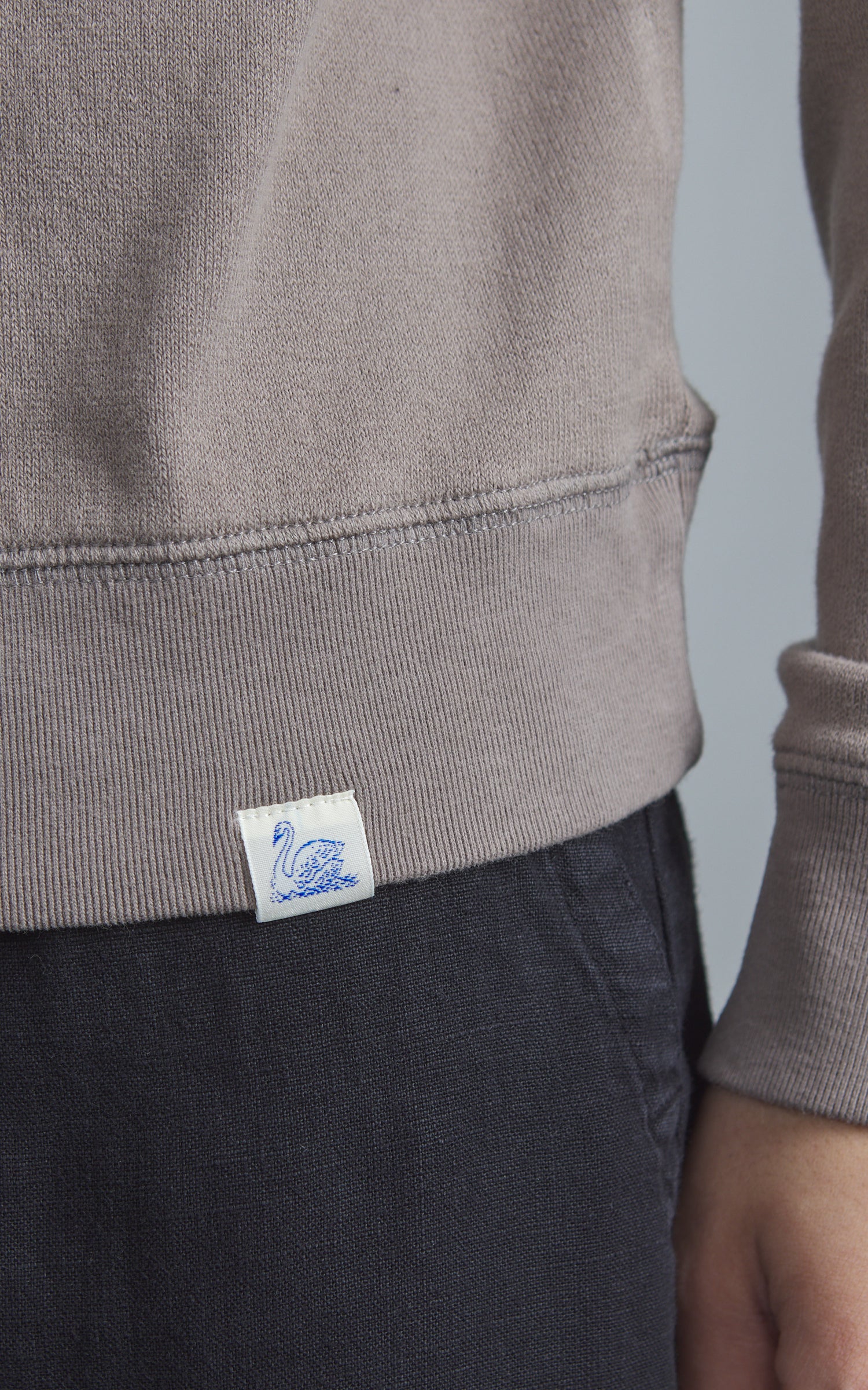 Merz b. Schwanen EASYCREW01 Sweatshirt Faded Grain