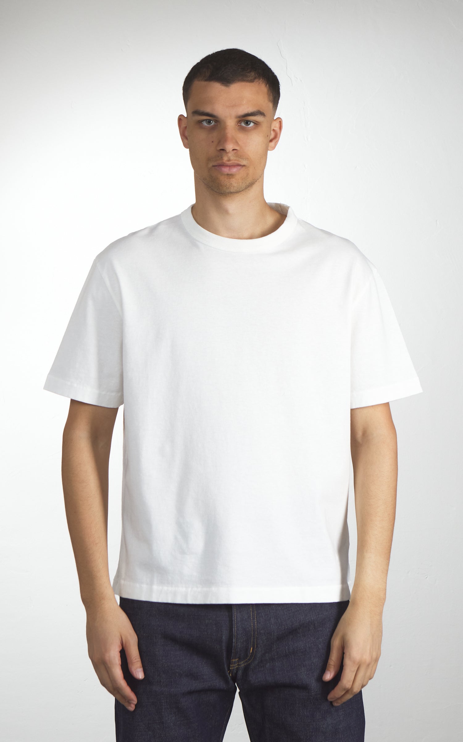 Merz b. Schwanen GHP01 Boxy Oversized T-Shirt White