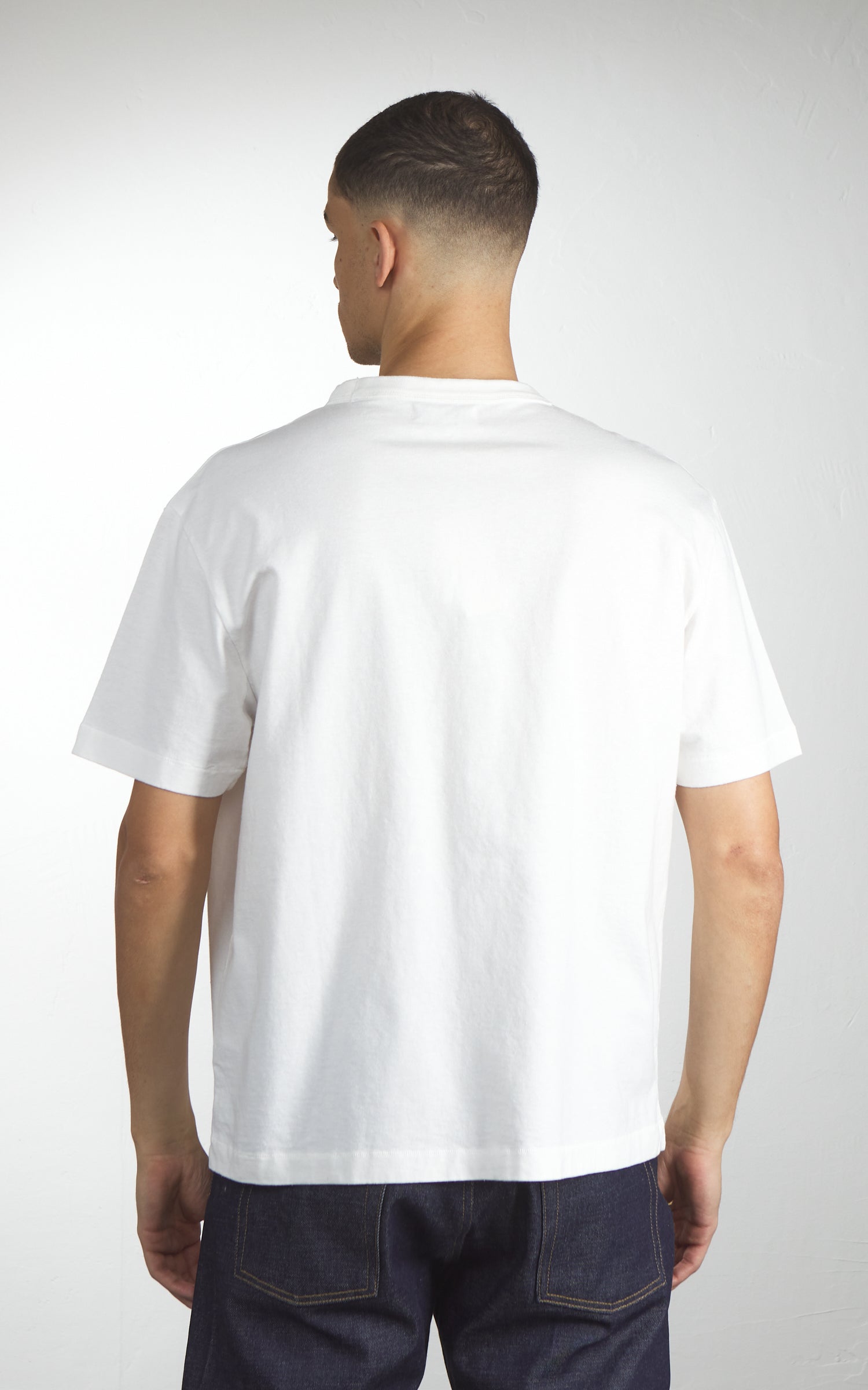 Merz b. Schwanen GHP01 Boxy Oversized T-Shirt White