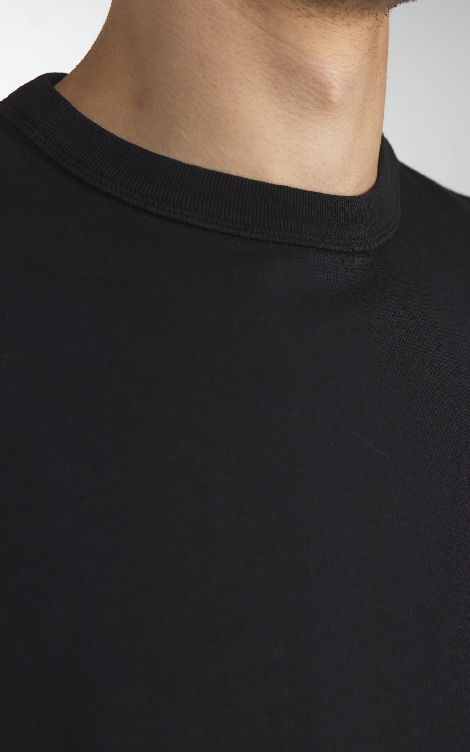 Merz b. Schwanen GHP01 Boxy Oversized T-Shirt Deep Black