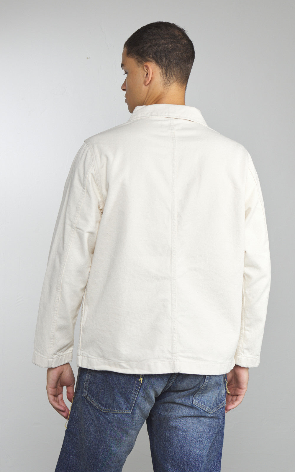 Merz b. Schwanen JKT05 Broken Twill Jacket Nature