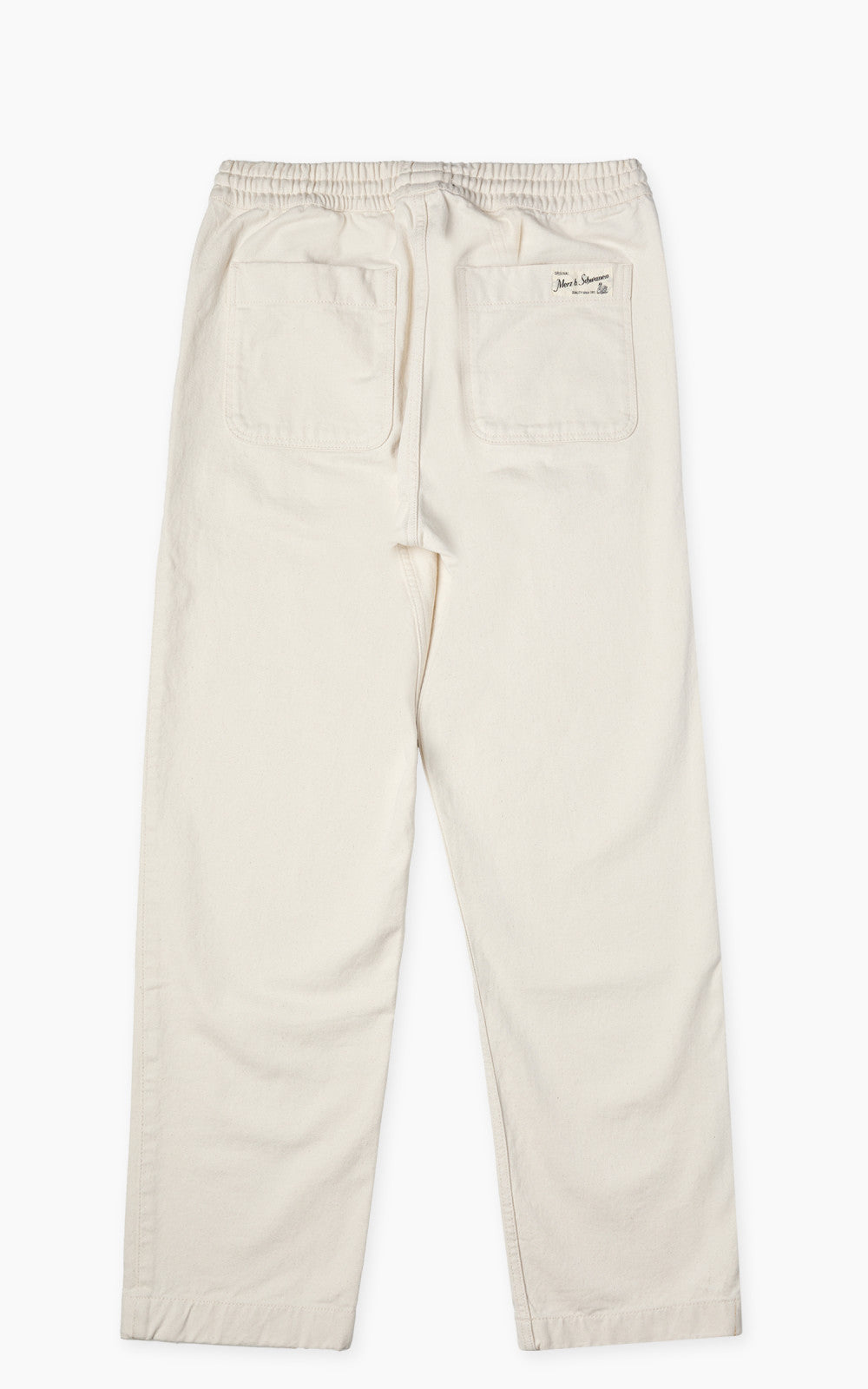 Merz b. Schwanen PANTS05 Broken Twill Drawstring Pants Nature
