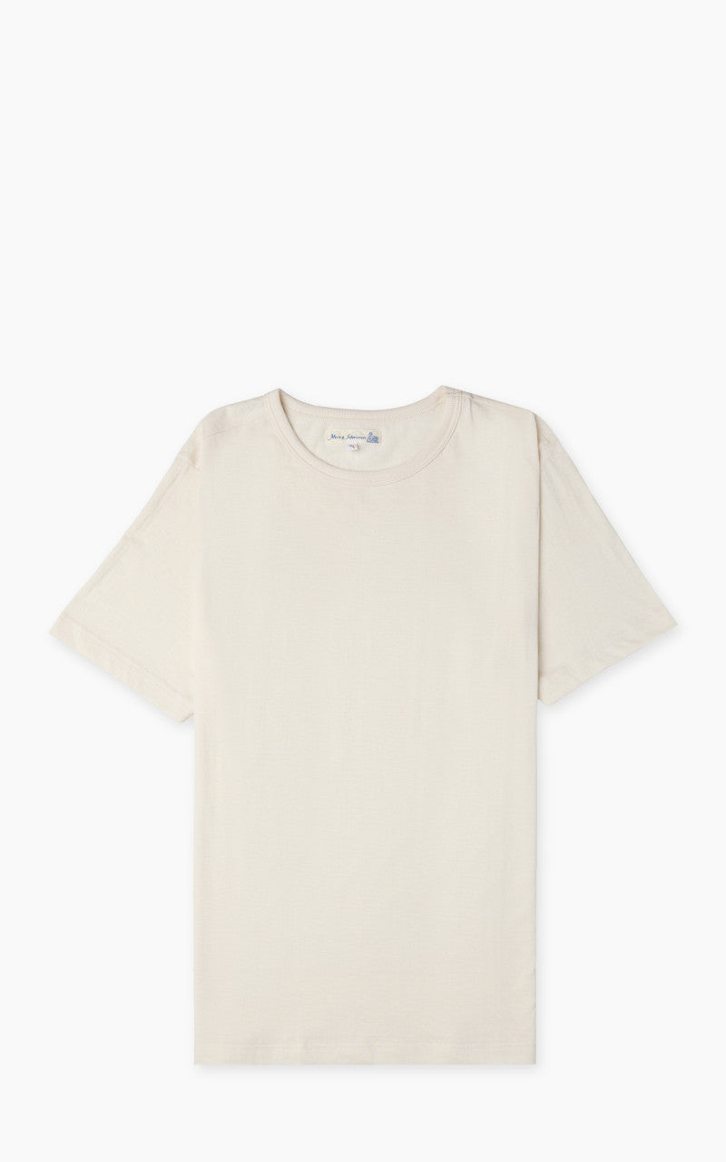 Merz b. Schwanen 1950s Crew Neck Tee Nature