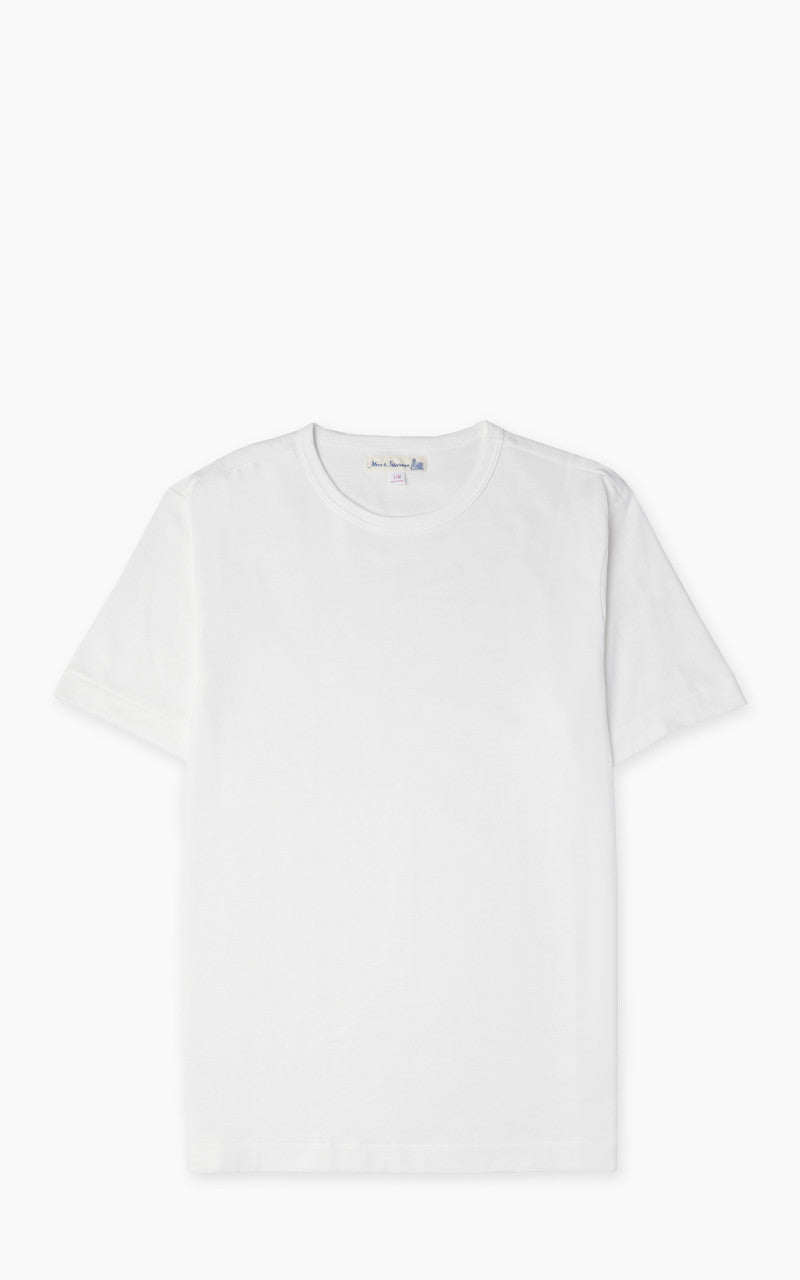 Merz b. Schwanen 2M15 Sturdy Jersey T-Shirt White
