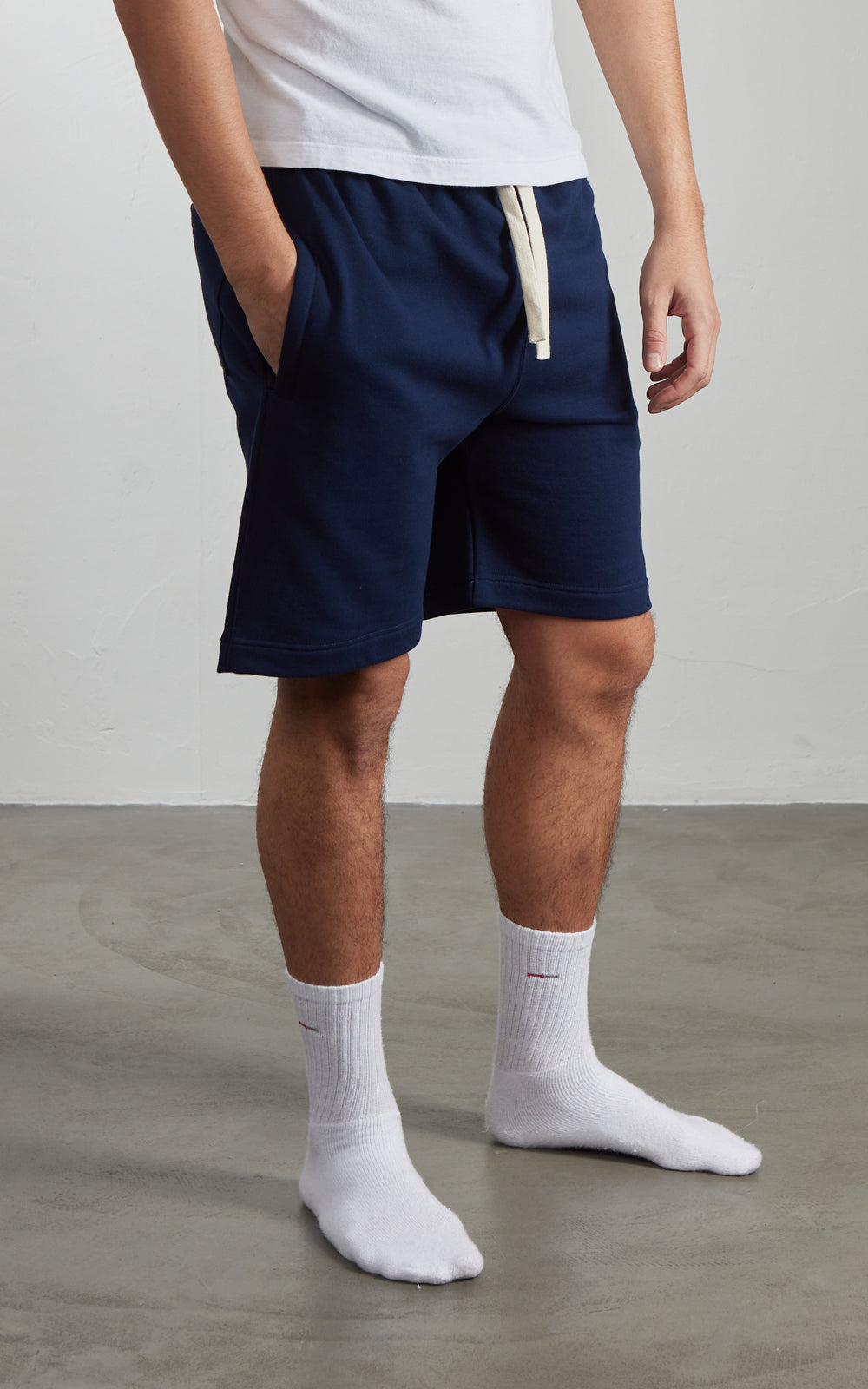 Merz b. Schwanen 356 Sweat Shorts Ink Blue