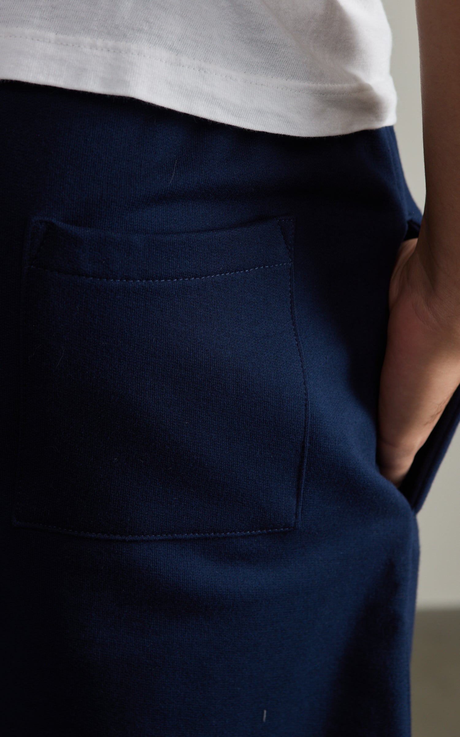 Merz b. Schwanen 356 Sweat Shorts Ink Blue